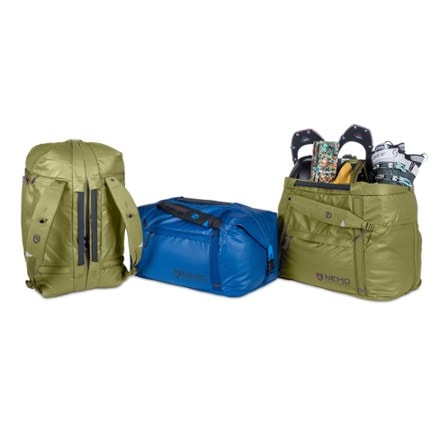 NEMO Double Haul 70 L Convertible Duffel and Tote 3