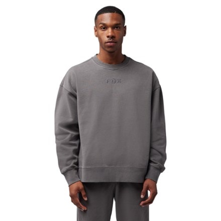 Fox Oversized Fleece Crew Sweatshirt - Men's 1