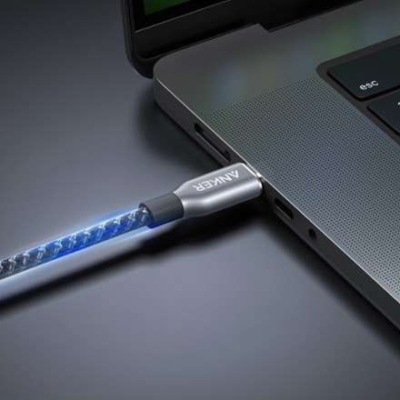 Anker Prime USB-C to USB-C Cable (6 ft., 240W, Upcycled-Braided) 4