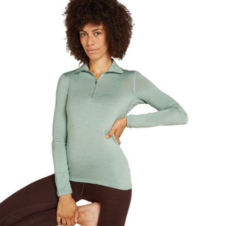 Icebreaker Merino 260 Tech Long-Sleeve Half-Zip Thermal Base Layer Top - Women's 0