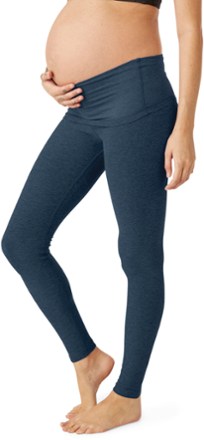 Beyond Yoga Empire Waist Maternity Midi Leggings - Women's 1