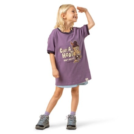 The Landmark Project Give a Hoot Ringer T-Shirt - Kids' 2