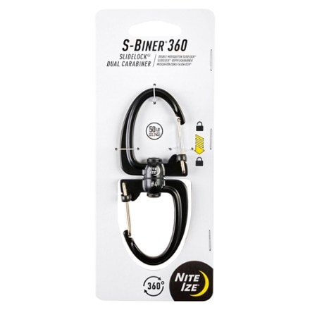 Nite Ize S-Biner 360 SlideLock Dual Carabiner #4 0