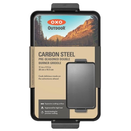 OXO Outdoor Carbon Steel Double Burner Griddle 2