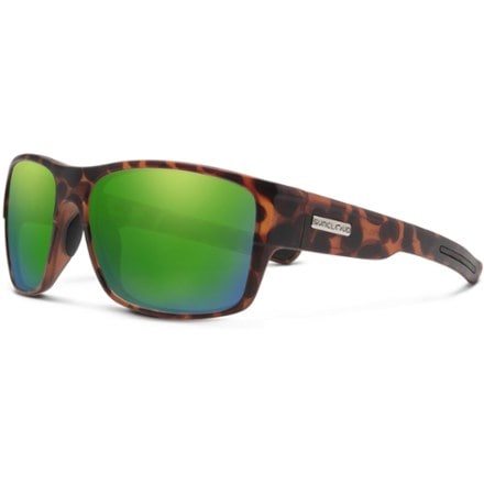 Suncloud Range Polarized Sunglasses Polarized Green Mirror Lens