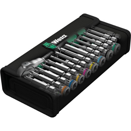 Wera 8100 SA 6 Zyklop Speed Ratchet Set with 1/4" Drive - Metric 1