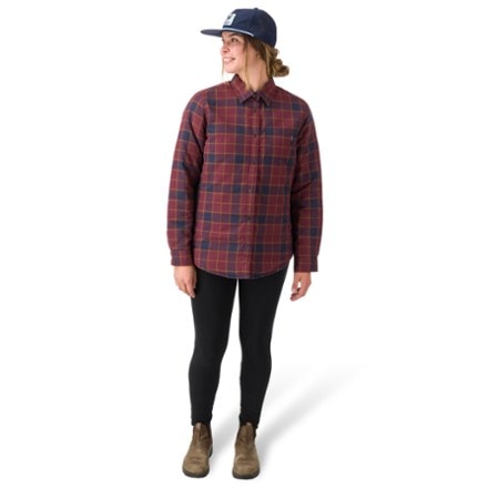 Flylow Penny Insulated Flannel Shirt Jacket - Women's 3