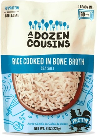 A Dozen Cousins Rice Cooked in Bone Broth - 1 Serving 0