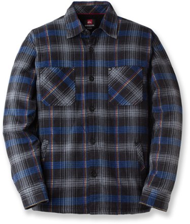 Quiksilver Shorey Sherpa-Lined Flannel Shirt - Men's | REI Co-op