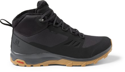 salomon black boots