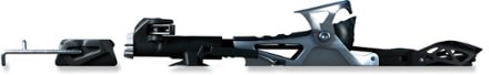 Rottefella NTN Freedom Telemark Bindings - 110 mm Side View (Black)