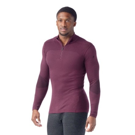 Smartwool Intraknit Thermal Merino Base Layer Quarter-Zip Top - Men's 0