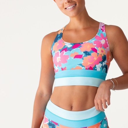 Nani Cut Back Crop Swimsuit Top - Women's 1