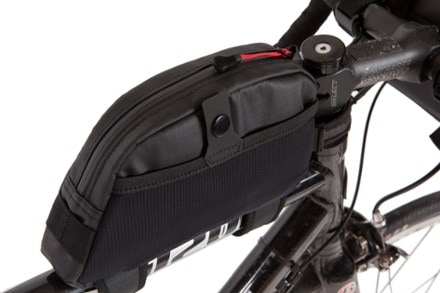 Two Wheel Gear Commute Top Tube Stash Bag - Black Recycled 6