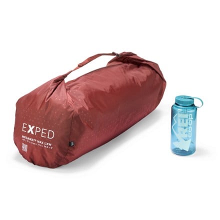 Exped MegaMat Max Sleeping Pad - Long X-Wide Stuff sack (32oz bottle not included)