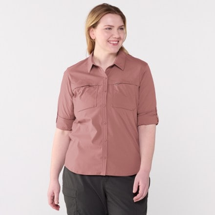 REI Co-op Sahara Long-Sleeve Solid Shirt - Women's 8