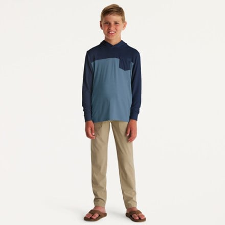 Free Fly Colorblock Shade Hoodie - Kids' 2