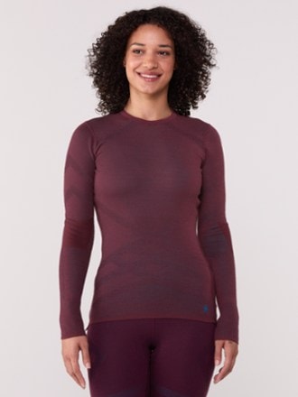 Smartwool Intraknit Thermal Merino Crew Base Layer Top - Women's 1