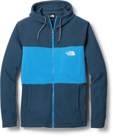 mens blue zip hoodie