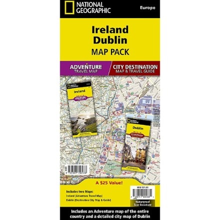 National Geographic Ireland, Dublin Map Pack 0