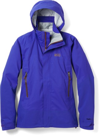 blue rain jacket women's