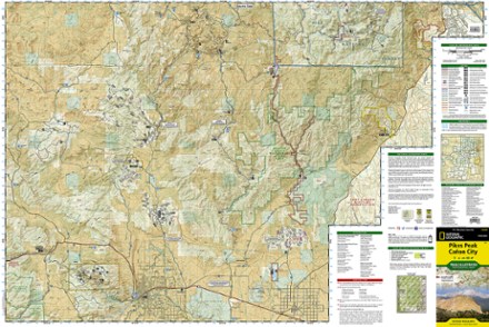 National Geographic Pikes Peak / Canon City Topographic Map | REI Co-op