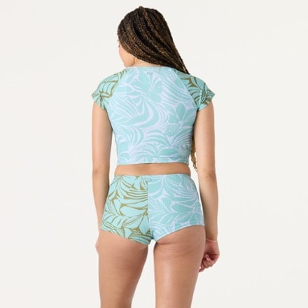 Roxy Sea Bloom Crop Rashguard - Women's 1