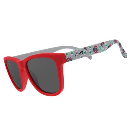 goodr Collegiate Polarized Sunglasses - The Ohio State University OH-IO 0