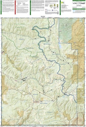 National Geographic Yampa and Gore Pass Topographic Map 2