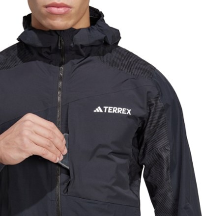 adidas Terrex Xperior Hybrid Primeknit RAIN.RDY Jacket - Men's 10