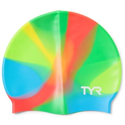 TYR Tie-Dye Youth Silicone Swim Cap - Kids' 0