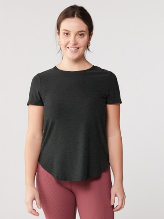 Beyond Yoga On the Down Low T-Shirt - Women's 1