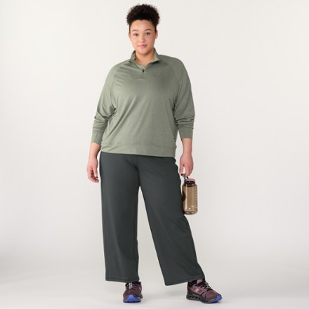 REI Co-op Active Pursuits Knit Wide-Leg Pants - Women's 6