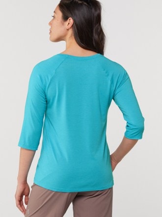 SHREDLY Raglan 3/4-Sleeve Bike Shirt - Women's 2