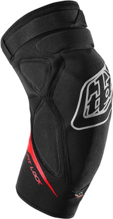 Troy Lee Designs Raid Knee Guards Front quarter view