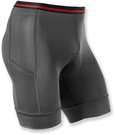 padded mountain bike under shorts