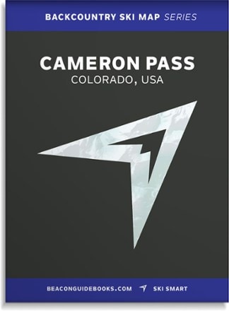 Beacon Guidebooks Backcountry Ski Map: Cameron Pass, Colorado 0