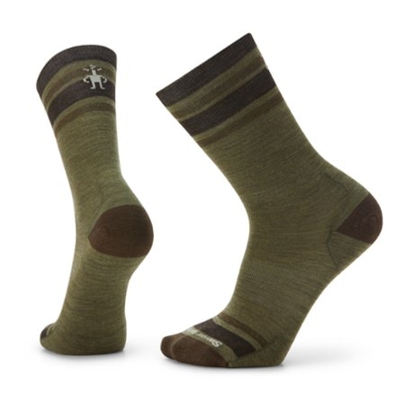 Smartwool Everyday Top Split Stripe Crew Socks 0