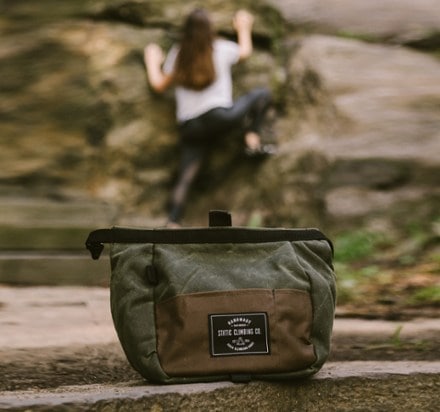 STATIC Ranger Waxed Canvas Chalk Bucket 3