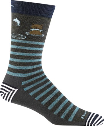 Darn Tough Animal Haus Crew Socks - Men's 0