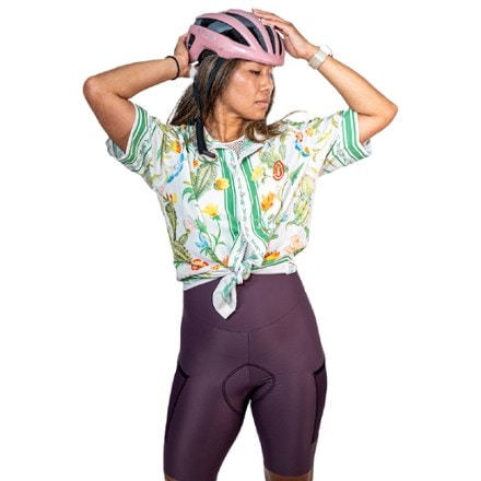 Ostroy High Waisted Cycling Bib Shorts - Women's 3