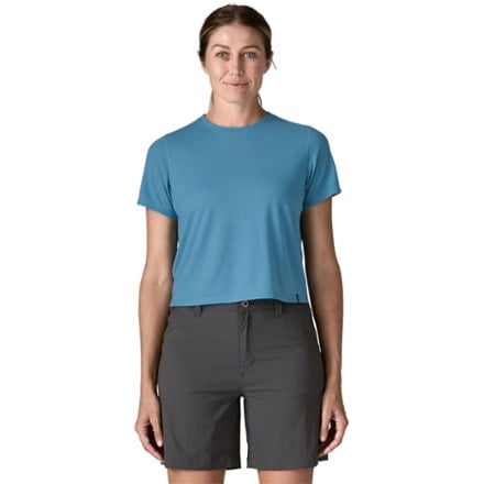 Patagonia Capilene Cool Trail Crop Shirt - Women's 1