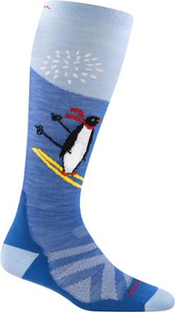 Darn Tough Penguin Peak Over-the-Calf Midweight Ski and Snowboard Socks - Kids' 0