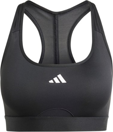 ADIDAS Don't rest 3-stripes bra black and blue training sports bra size L  NEW