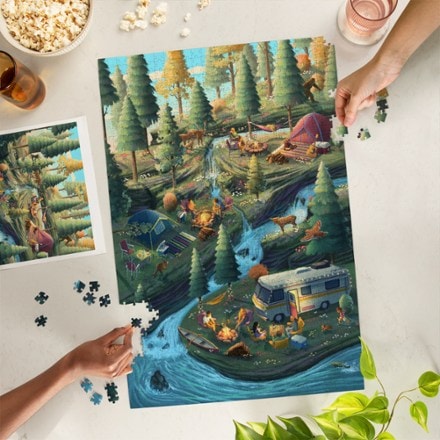 Lantern Press Camping Company Puzzle - 1,000 Pieces 2