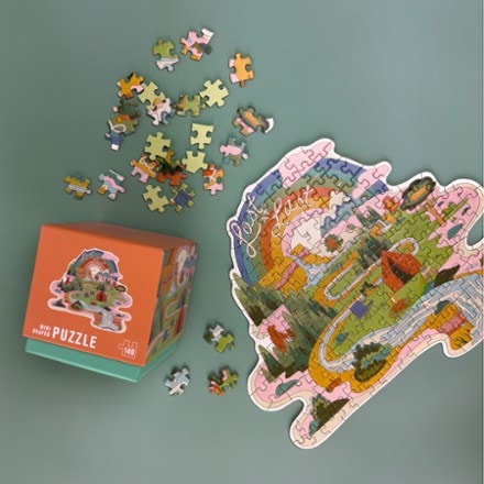 Lantern Press Lost at Last Mini Shaped Puzzle - 140 Piece 3