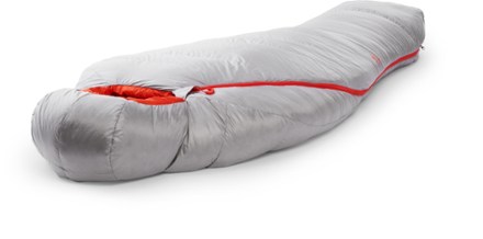 Magma 30 Sleeping Bag - Women's [3/4 head view (Alloy Grey)]