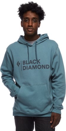 Black Diamond Stacked Logo Hoodie - Men's 0