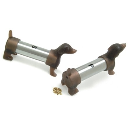 Kikkerland Dachshund Salt & Pepper Shakers 1