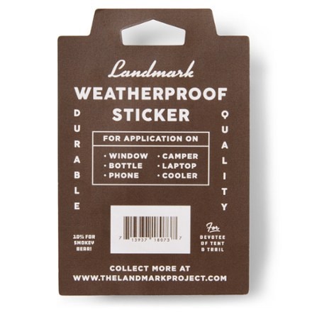 The Landmark Project Smokey Logo Sticker 2